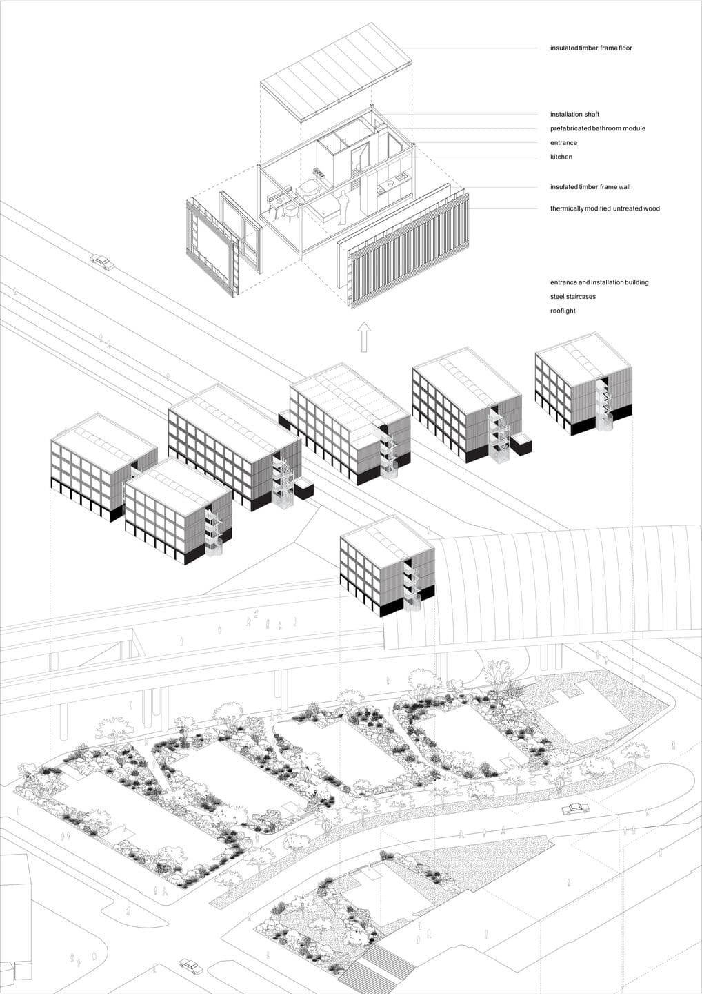 Wasa Student Village Amsterdam — detailfoto 3